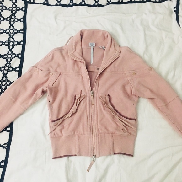 stella mccartney adidas pink jacket